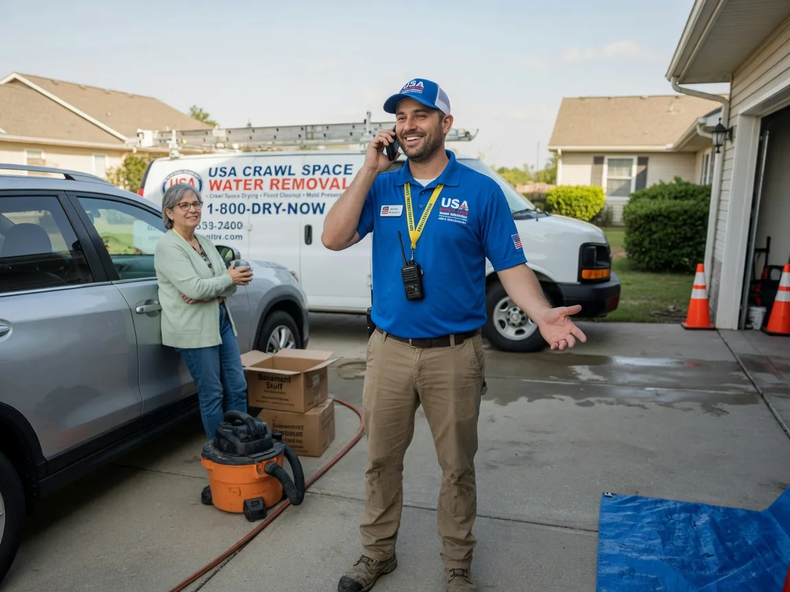 Crawl Space Water Removal Walthourville, GA FAQs